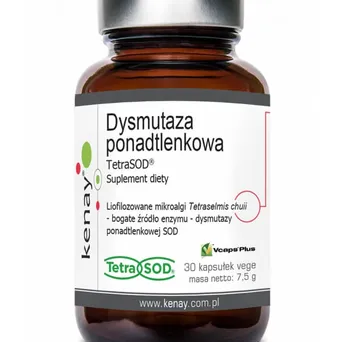 Dysmutaza Ponadtlenkowa TetraSOD®  30 kaps