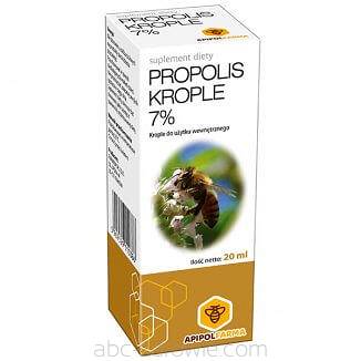 Propolis krople 7%  20 ml
