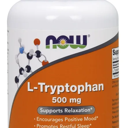 Tryptofan, 500mg - 120 kaps. Now Foods