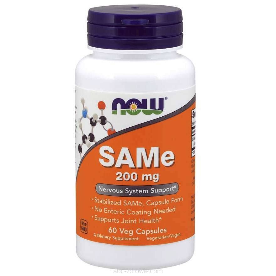 SAMe  Now Foods 200mg - 60 vcaps