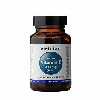Witamina E  Naturalna  330mg  (400iu)-Viridian 