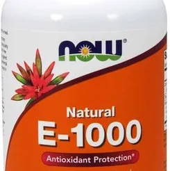 Witamina E-1000 - Natural (Mixed Tocopherols) - 100 kaps. Now Foods