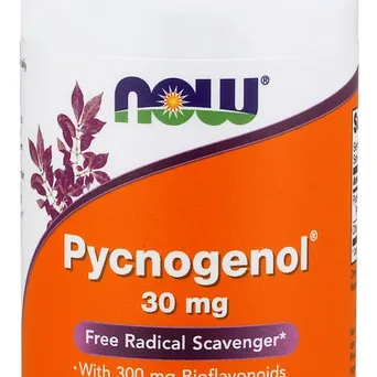 Pycnogenol, 30mg - 60 kaps. Now Foods