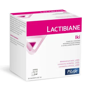 Lactibiane IKI-probiotyk na drażliwe jelita Pileje 30 saszetek