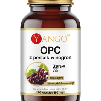OPC 95% ekstrakt z pestek winogron -Yango 90 kaps.
