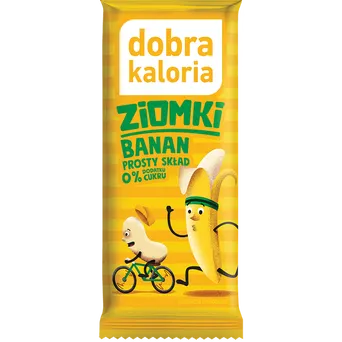 DOBRA KALORIA Baton Ziomki banan & nerkowce 32g KUBARA