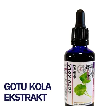 Gotu Kola-Adaptogen-ekstrakt ziołowy mikroczasteczkowy,Organis 50 ml