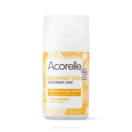Organiczny dezodorant w kulce Acorelle – cytryna i moringa