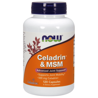 Celadrin & MSM, 500mg Now Foods 120 kaps.