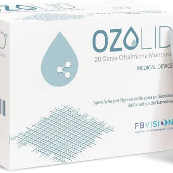 Ozolid® okulistyczne kompresy z ozonem do czyszczenia twarzy i powiek  20 kompresów