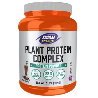 Plant Protein Complex, Chocolate Mocha - 907g Now Foods