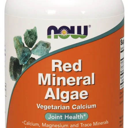 Red Mineral Algae - 180 kaps. Now Foods