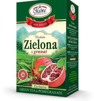 Herbata zielona + granat FIX 20*1,5g MALWA