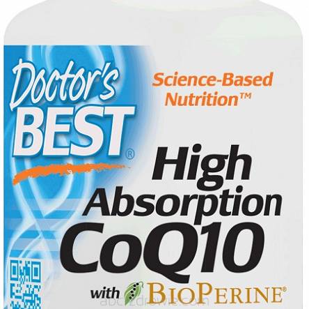 High Absorption CoQ10  z  BioPerine, 200mg - 60 vcaps