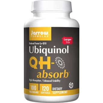 Ubichinol QH-absorb, 100mgJarrow Formulas - 120 kaps.