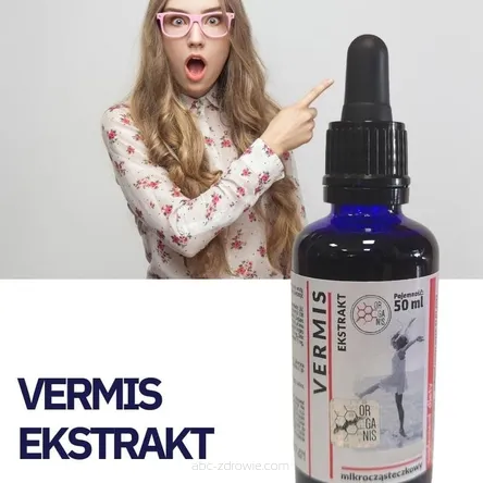 Vermis na pasożyty 50 ml Organis