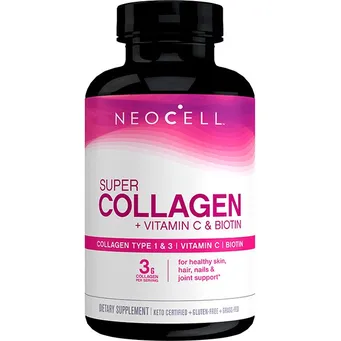 Super Kolagen + Witamina C & Biotyna - 90 tabletek  NeoCell