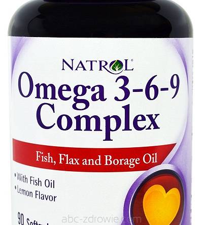 Omega 3-6-9 Complex -Natrol 90  kaps. 