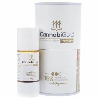 HEMP OLEJEK CANNABI GOLD PREMIUM 15% CBD 10G ANNABIS