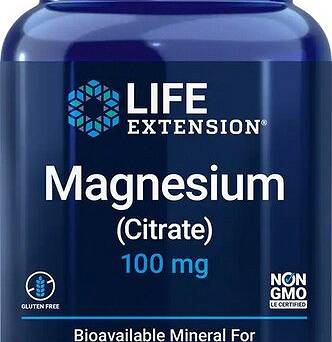 Magnesium (Citrate), 100mg - 100 vcaps