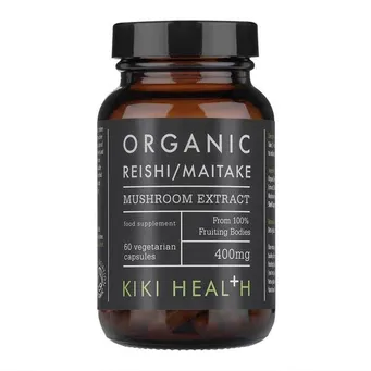Reishi i Maitake Mushroom Extract Organic - 60 vkaps. KIKI HEALTH