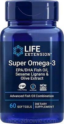 Super Omega-3 EPA/DHA with Sesame Lignans & Olive Extract - 60 softgels