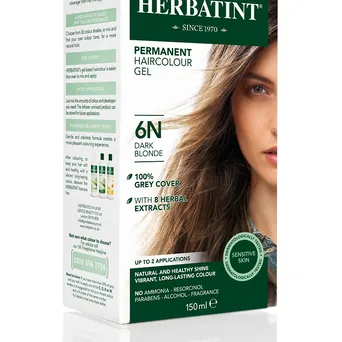 Herbatint-farba do włosów- 6N-CIEMNY BLOND