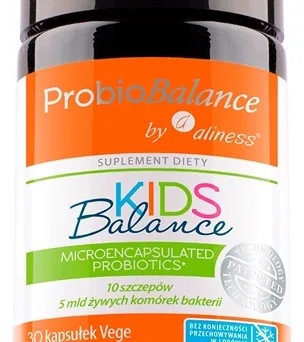 Probiotyk dla dzieci- ProbioBALANCE-5 mld.-30 vege kaps