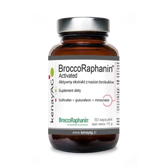 BroccoRaphanin Activated, KenayAG,60 kapsułek