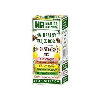 Olejek naturalny Legendarny mix - stop wirusom 10ml NATURA RECEPTURA