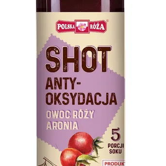 Shot antyoksydacja 250ml  POLSKA RÓŻA