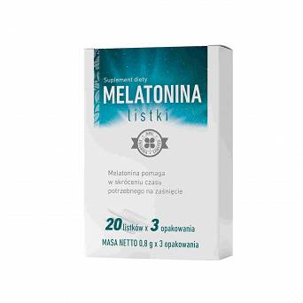 Melatonina- 10x20 listków