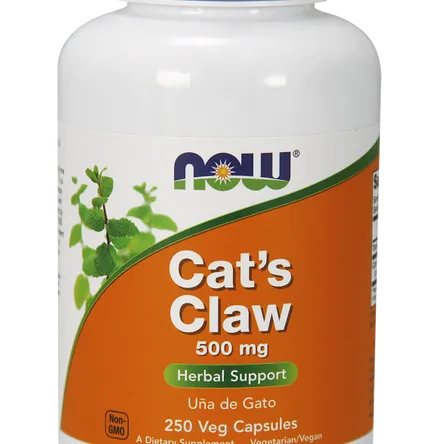 NOW FOODS Cat's Claw 500mg, 250vcaps.