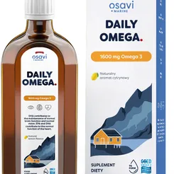 Daily Omega (Marine), 1600mg Omega 3 (Cytryna) - 250 ml.
