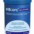 Niebieskie opakowanie zawiera Melatonina+ Bicaps Formeds –60 kaps.