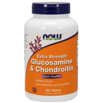 Glukozamina 750 mg + Chondroityna 600 mg 120 tabl. NOW Foods