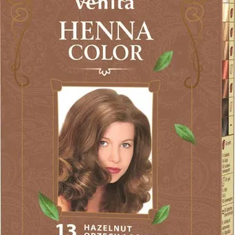 Henna proszek nr 13 orzech laskowy 25g - ziołowa odżywka koloryzująca VENITA