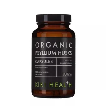 Psyllium Husks Organic - 120 vkaps. KIKI HEALTH