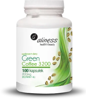 Zielona kawa-Green Coffee 3200 -Medicaline- 100 kaps.