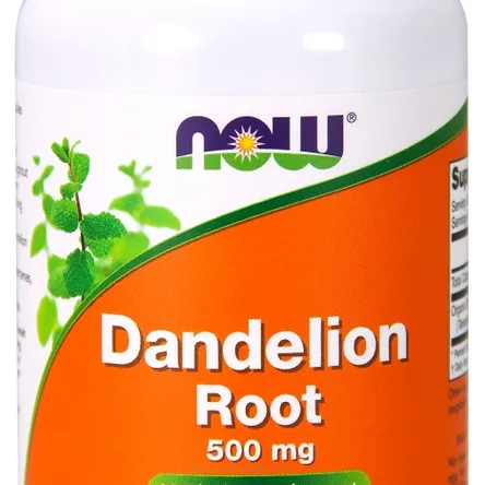 Korzeń mniszka lekarskiego-Dandelion Root, 500mg Now Foods  100 kaps