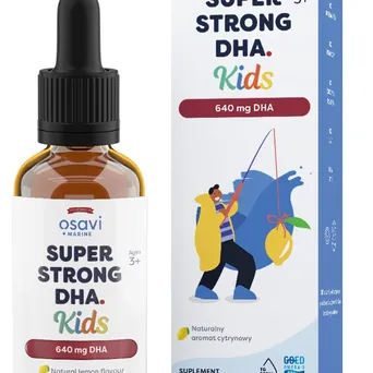 Super Strong DHA Kids (Marine), 640mg DHA (Cytryna) - 50 ml.