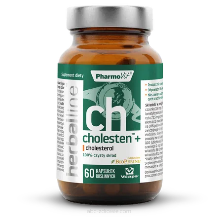Cholesten™+ cholesterol 60 kaps | Herballine Pharmovit 