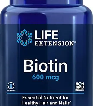 Biotyna ,Life Extension 600mcg - 100 kaps.