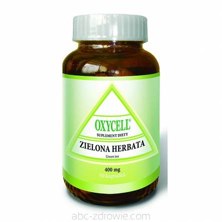 Oxycell Zielona Herbata 400 mg 50 kaps