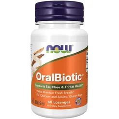 OralBiotic -Now Foods 60 pastylki Now Foods