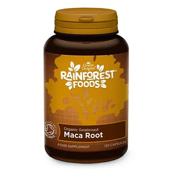 Maca BIO Rainforest Foods (120 kapsułek x 500 mg)