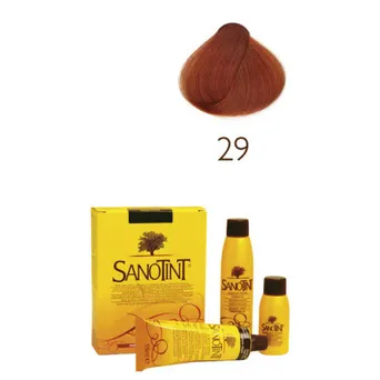 Naturalna Farba do włosów Ciemny Miedziany Blond Sanotint  29 