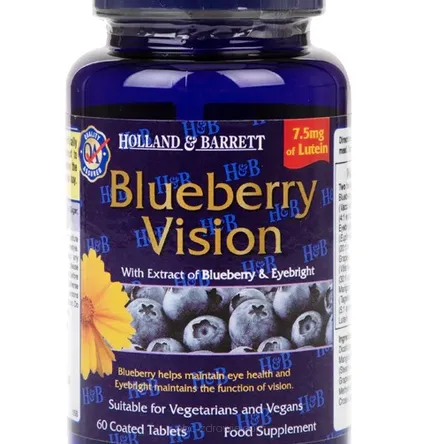 Blueberry Vision Holland & Barrett 60 tablets