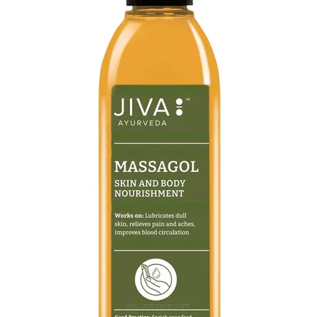 Olej do masażu – mocne mięśnie, zdrowa skóra  Jiva Ajurweda 120 ml