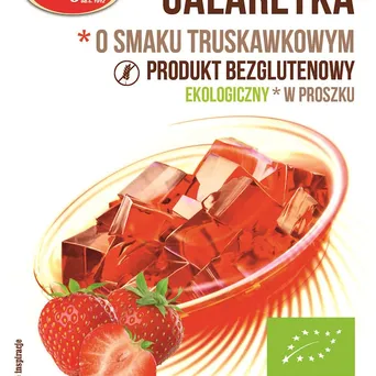 AMYLON Galaretka o smaku truskawkowym bezglutenowa BIO 40g